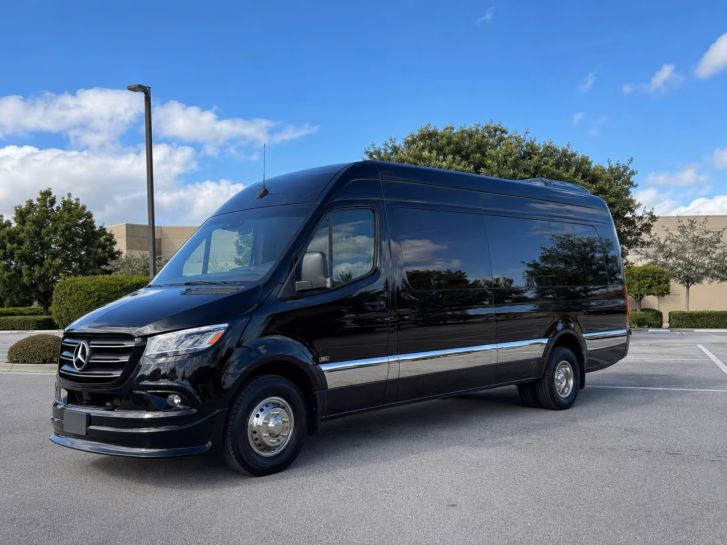 hotel block shuttle sprinter vans and multi venue guest transportation for visalia private events