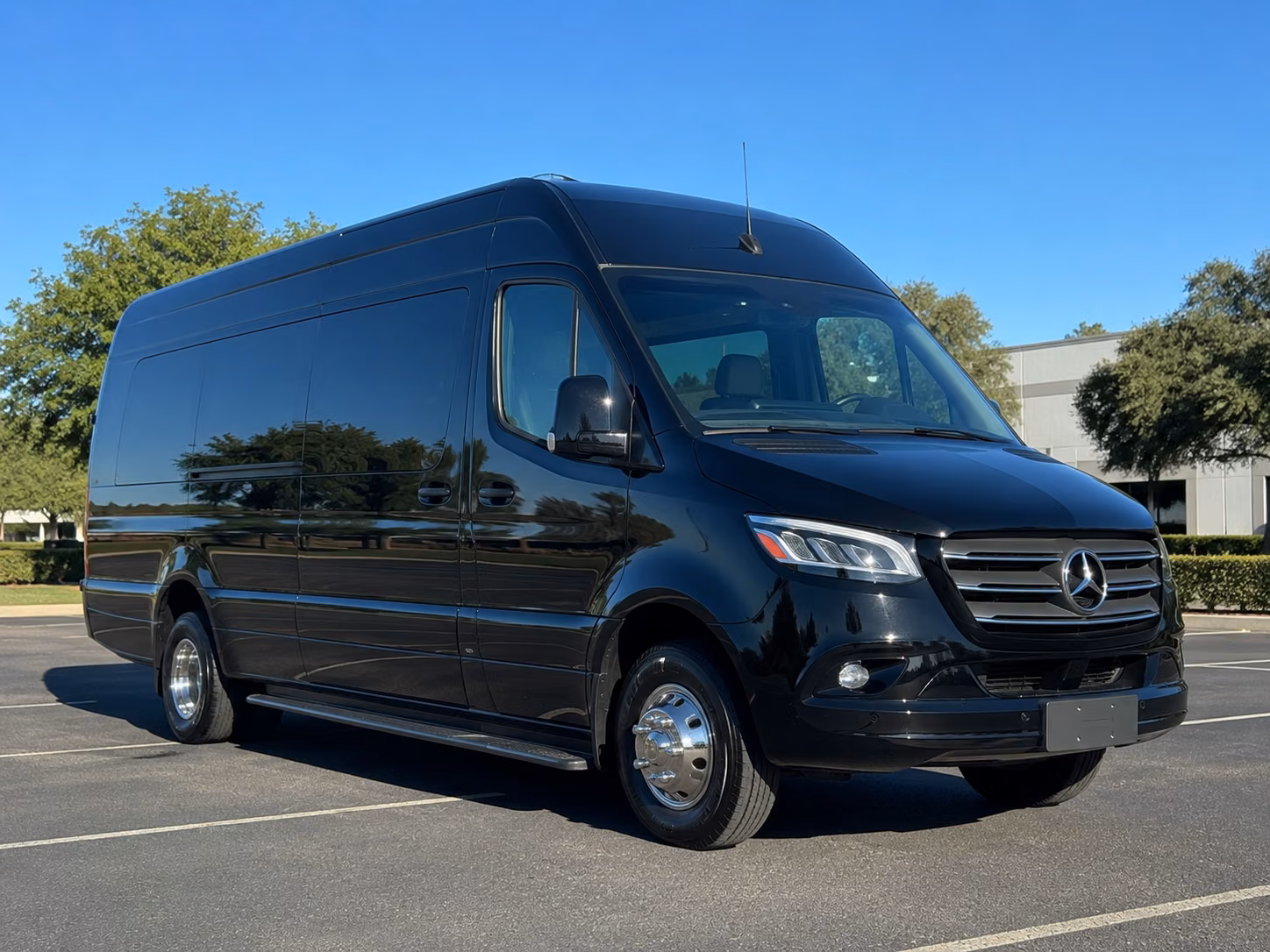 parent coordinated prom sprinter van bookings with set pickup and return times in visalia