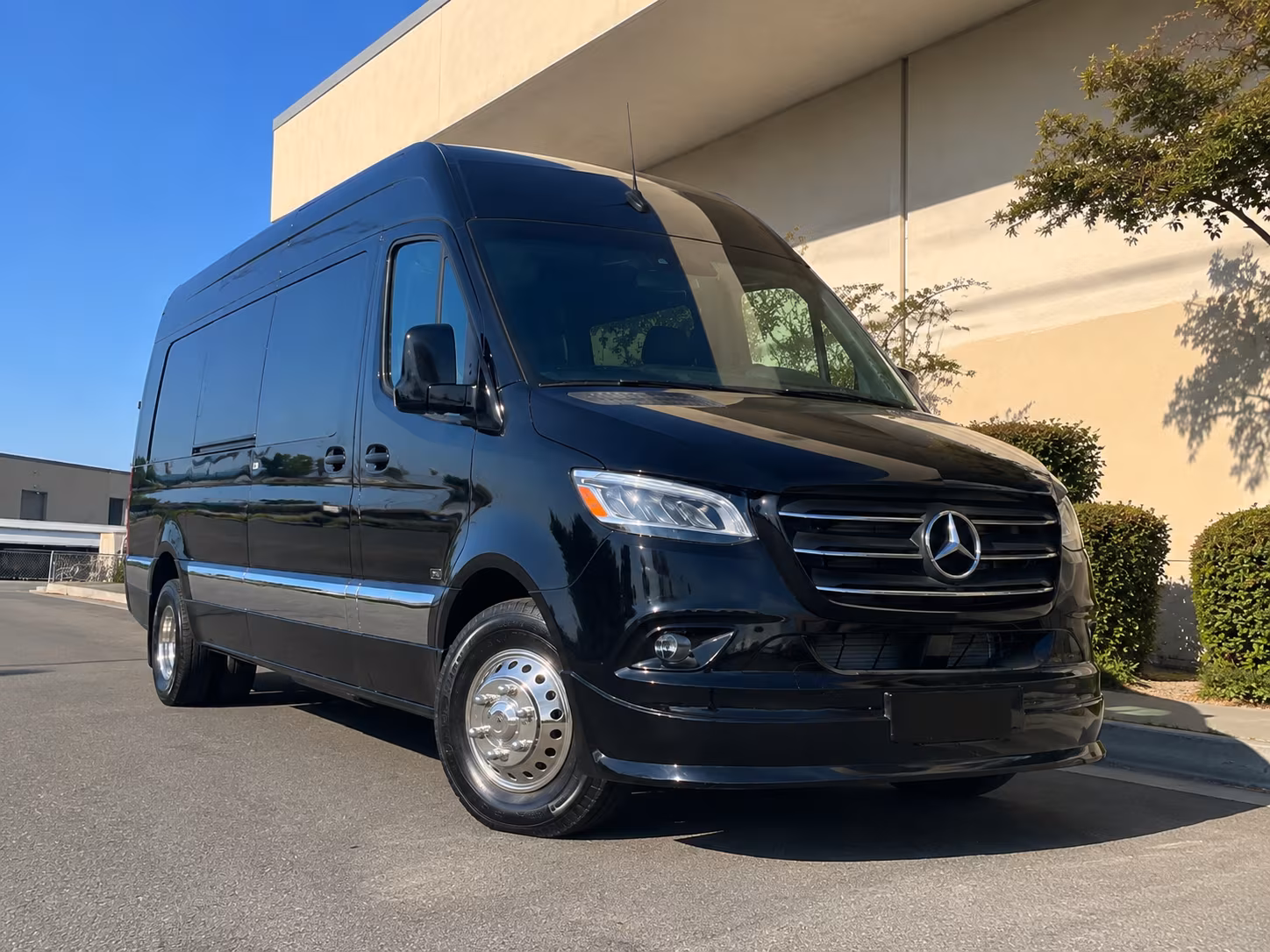 sprinter van options for visalia trips