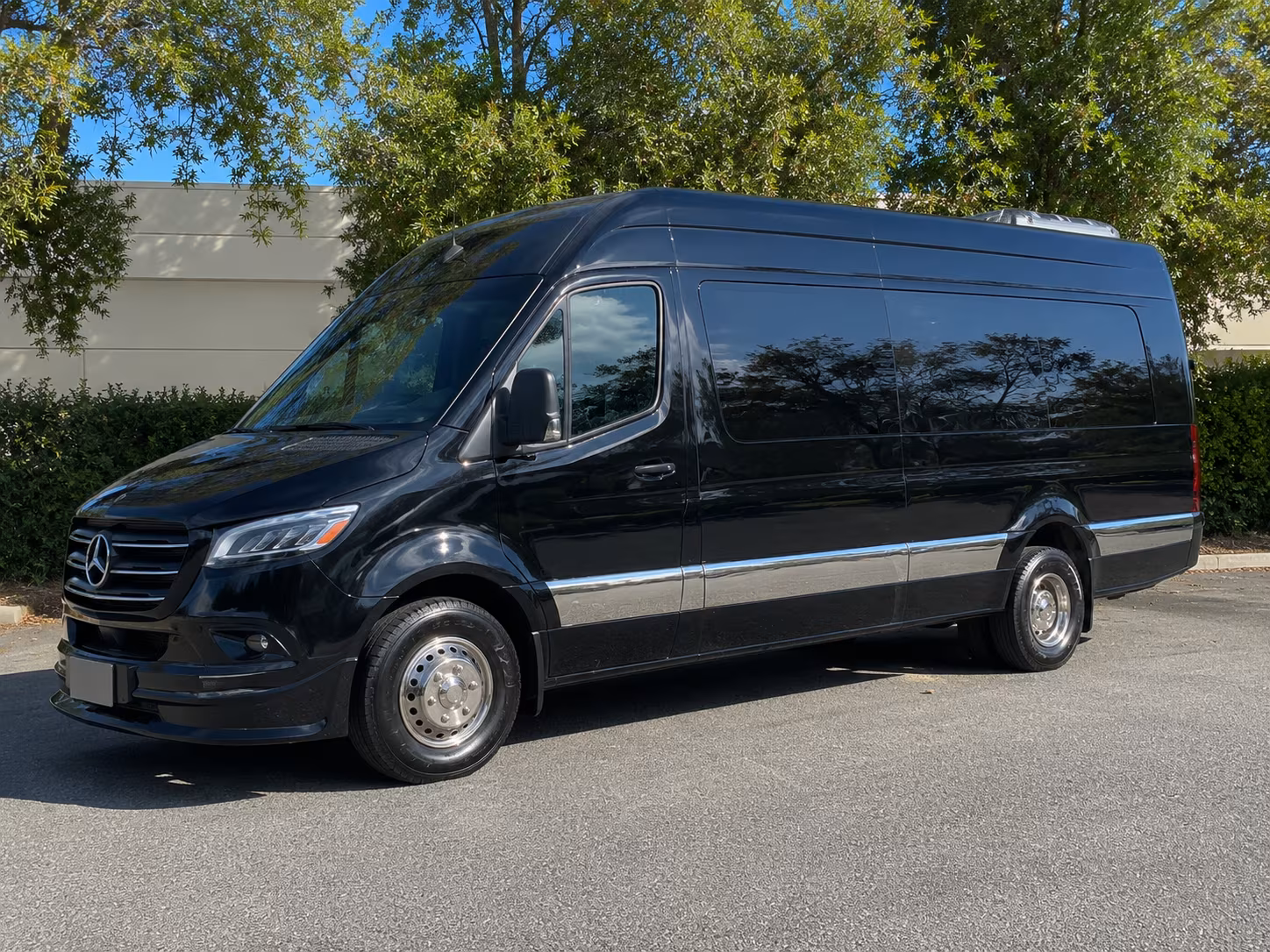 visalia 12 passenger sprinter van