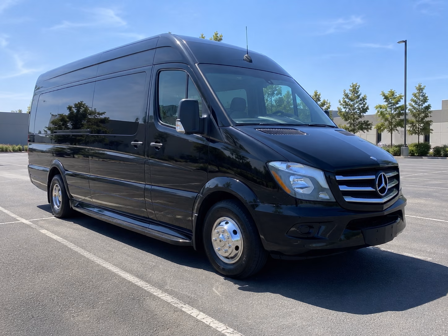 visalia client transfer and vip executive sprinter van service