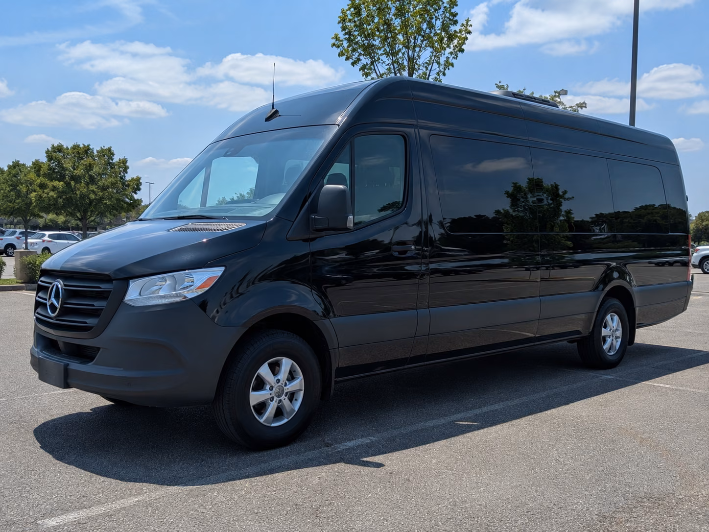 visalia sporting event sprinter van rental