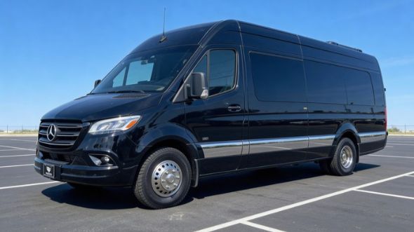 visalia 18 passenger sprinter van