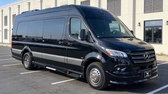 visalia airport sprinter van service