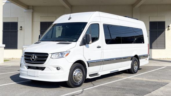 visalia wedding sprinter van rental
