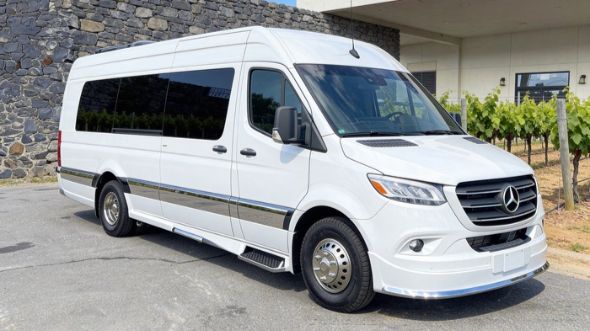 visalia wine tour sprinter van rental